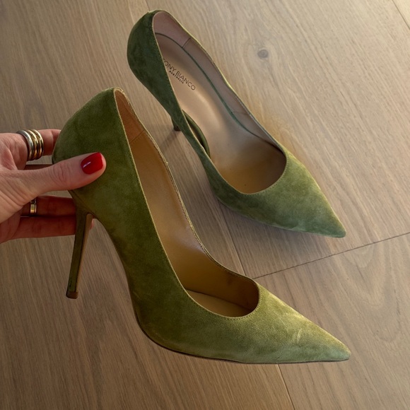 Tony Bianco Shoes - Tony Bianca Gamma Moss Suede Heels